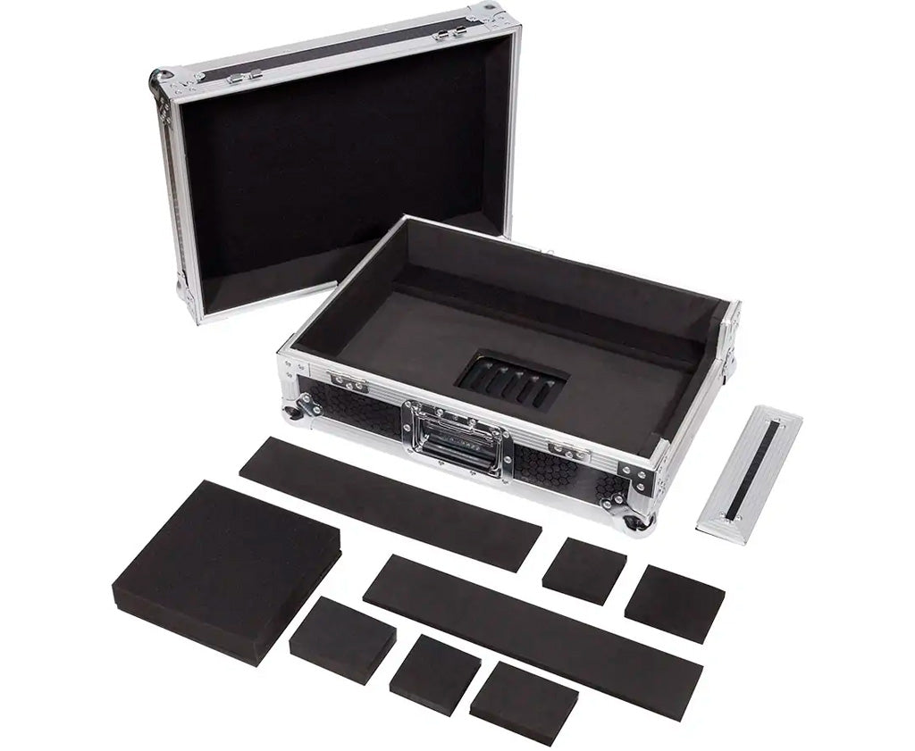 Flight case Multi formato | CDJ/Mixer 12" Plus | Plata