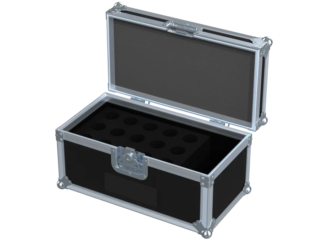 Flightcase para microfonía