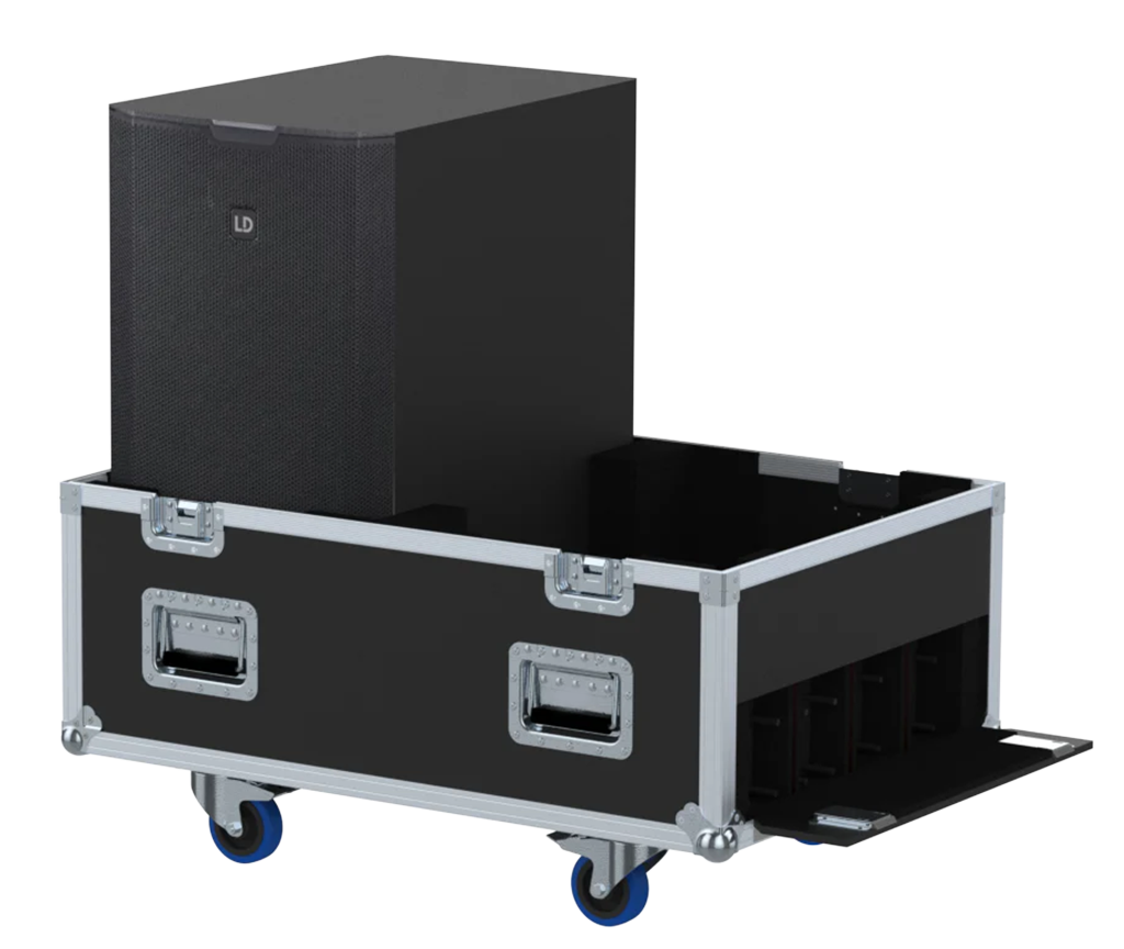 Flightcase para 2 altavoces | LD System MAUI 44 G2