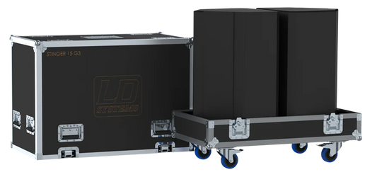 Flightcase para 2 altavoces | LD Systems Stinger 15 G3