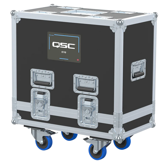 Flightcase para 2 altavoces | QSC E110