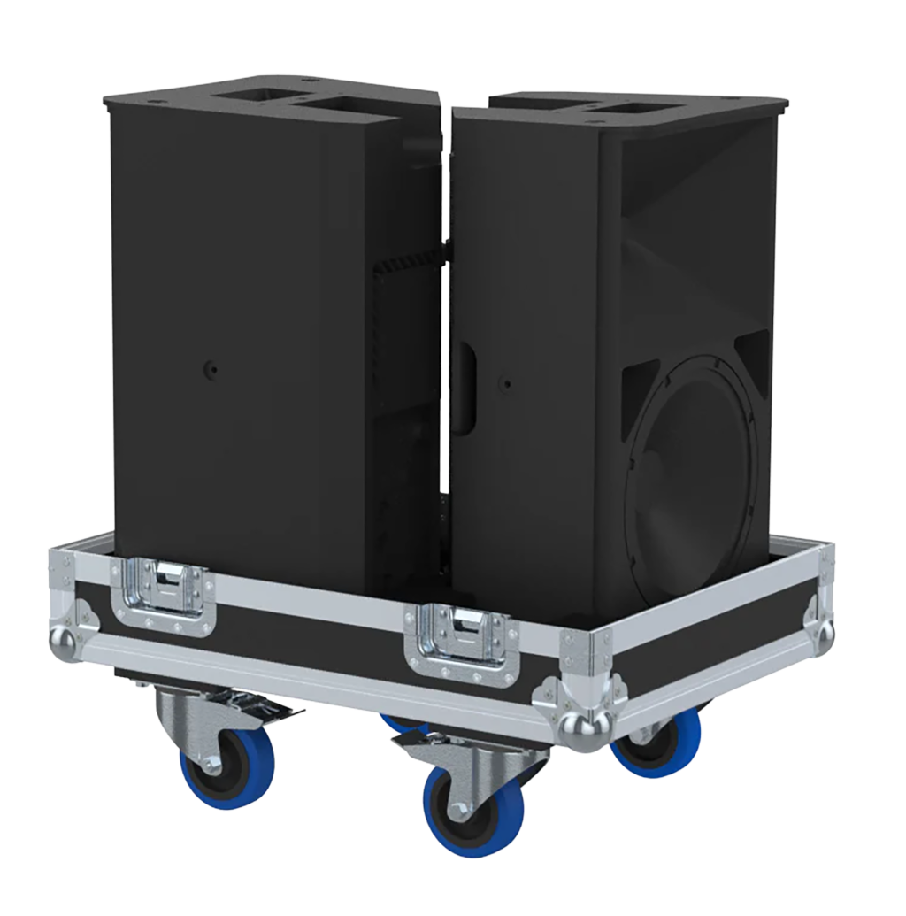 Flightcase para 2 altavoces | QSC K10