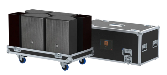 Flightcase para 4 altavoces | JBL VTX F12