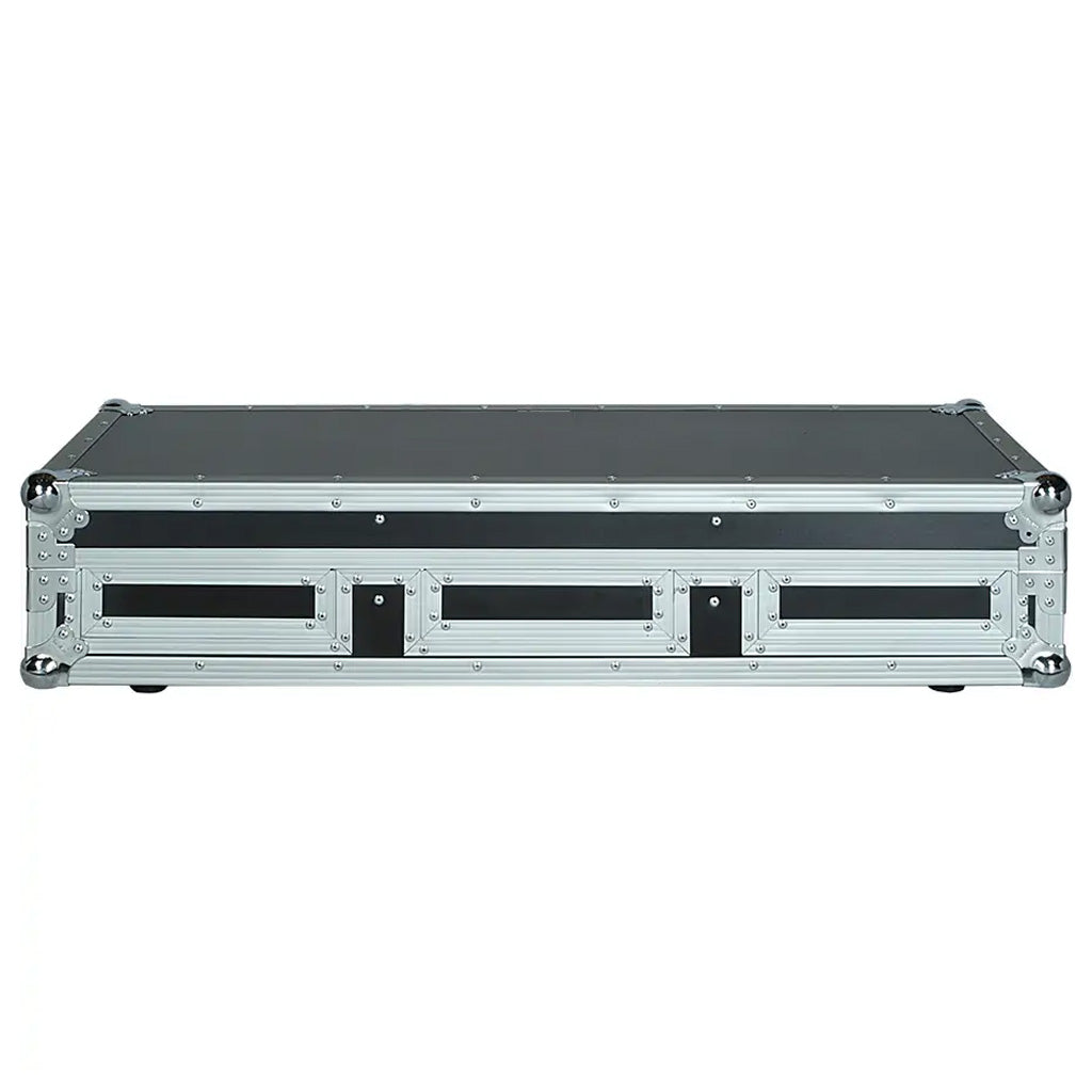 Flight case reproductor | Pioneer CDJ | 2000NXS2/ DJM | 900NXS2 | Soporte ordenador y ruedas |Plata