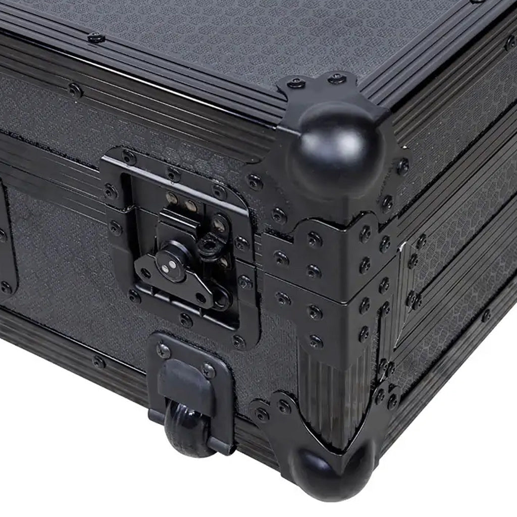 Flightcase reproductor | Pioneer® CDJ | 3000 / DJM | V10/V10LF | Ruedas | Negro