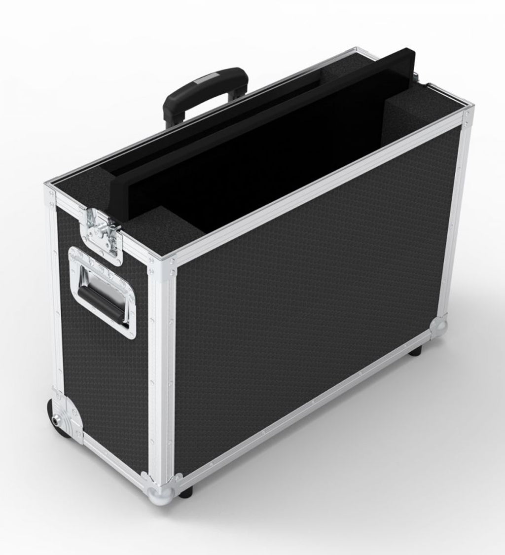 Flightcase para pantalla | Monitor 19" | Trolley y ruedas