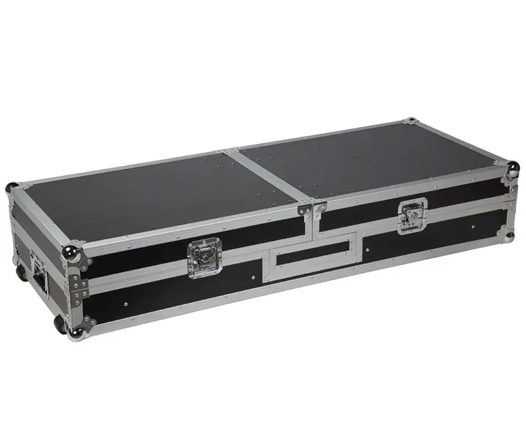 Flightcase para tocadisco normal | Pioneer® DJM | 900NXS2 | Mesa y ruedas | Plata