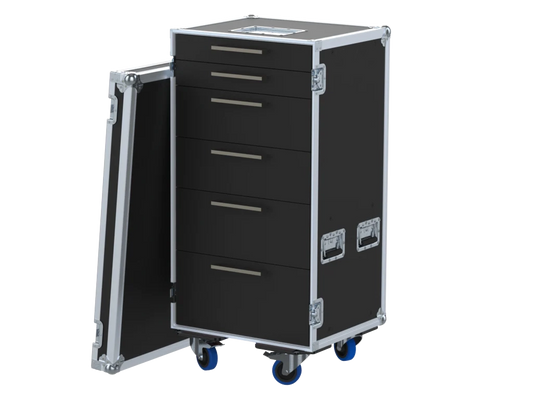 Flightcase cajonera | 6 cajones